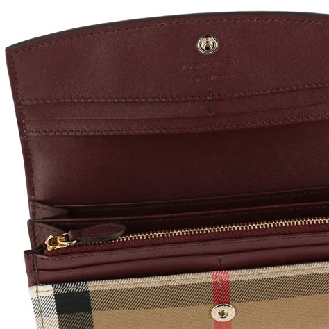 burberry wallet women's|burberry wallet outlet.